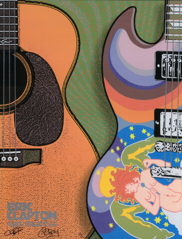 Eric Clapton Silkscreen