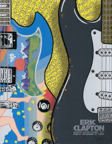Eric Clapton Silkscreen