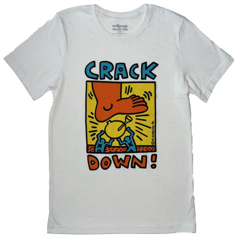 Crack Down Benefit Men's Vintage Tour T-Shirt