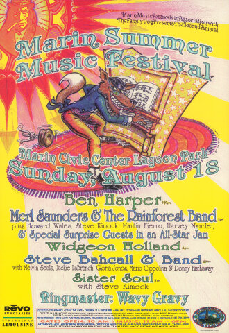 Marin Summer Music Festival Poster