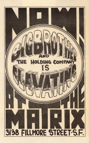 Big Brother and the Holding Company Handbill