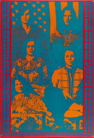 Big Brother and the Holding Company Vintage Concert Poster from
