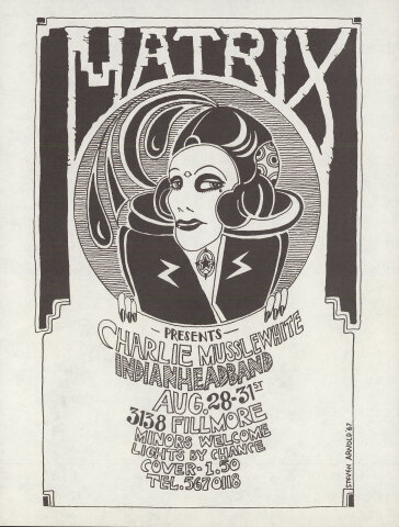 Charlie Musselwhite Handbill