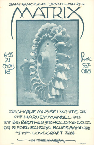 Charlie Musselwhite Handbill