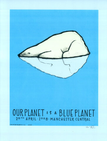 Our Planet Is A Blue Planet Silkscreen