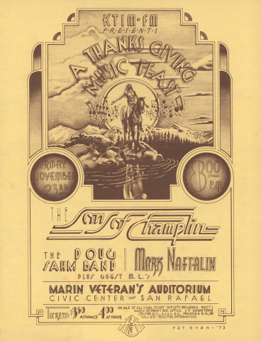 Sons Of Champlin Handbill