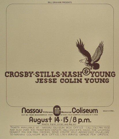 Crosby, Stills, Nash & Young Poster