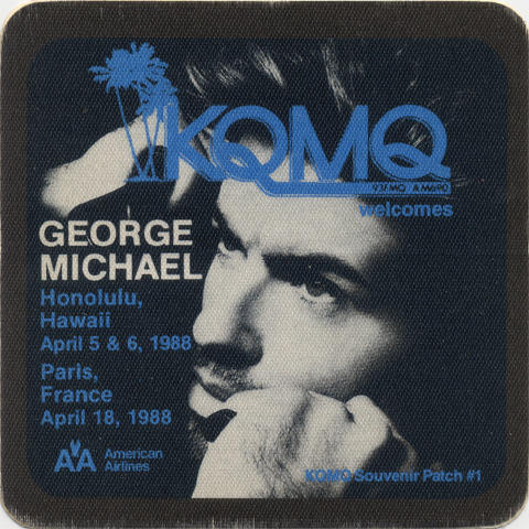 George Michael Backstage Pass
