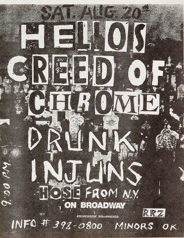 Helios Creed Handbill