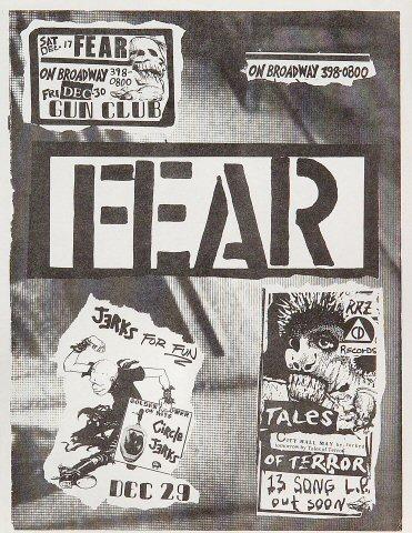 Fear Handbill