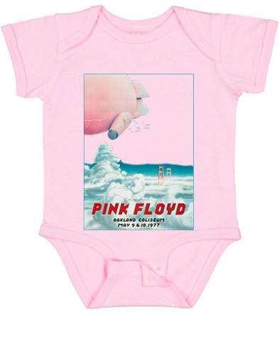 Pink Floyd Vintage Tour Infant Onesie