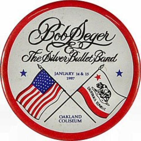 Bob Seger and The Silver Bullet Band Pin