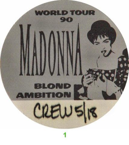 Madonna Backstage Pass