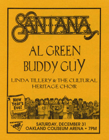 Santana Handbill