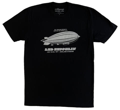 Led Zeppelin Men's Vintage Tour T-Shirt