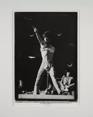 lol Nøjagtighed feudale Mick Jagger Vintage Concert Photo Fine Art Print from Oakland Coliseum  Stadium, Jul 26, 1978 at Wolfgang's