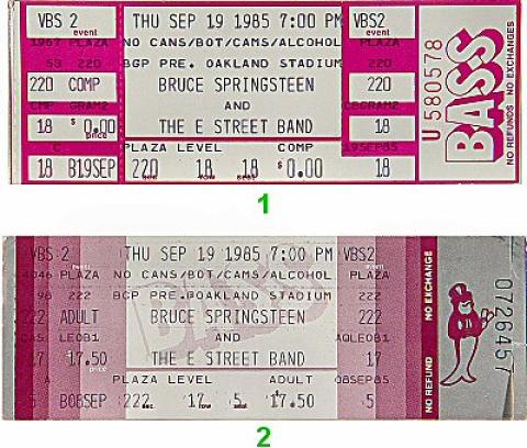 Bruce Springsteen & the E Street Band Vintage Concert