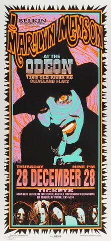 Marilyn manson ポスター Amazon.co.jp: Marilyn Manson ポスター Were From America