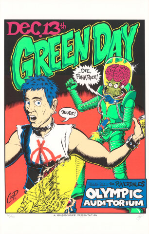 Green Day Serigraph