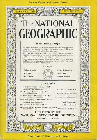 National Geographic | June 1945 At Wolfgang's