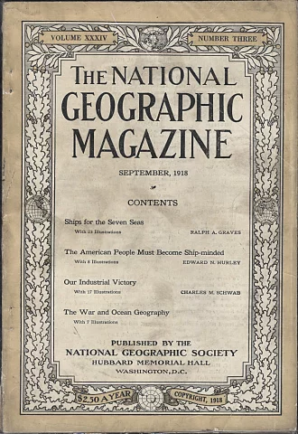 National Geographic | September 1918 at Wolfgang's