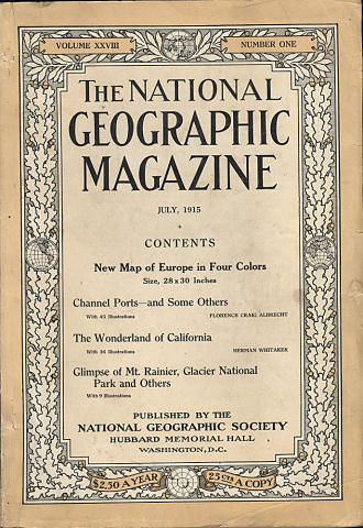 National Geographic | December 1915 at Wolfgang's