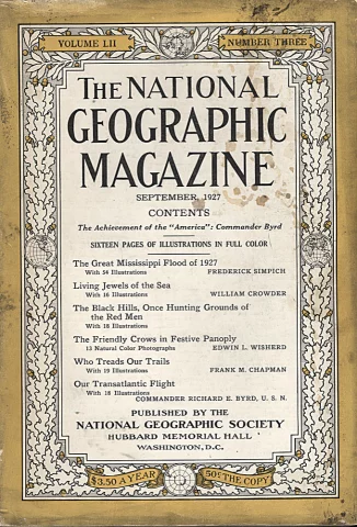 National Geographic | September 1927 at Wolfgang's