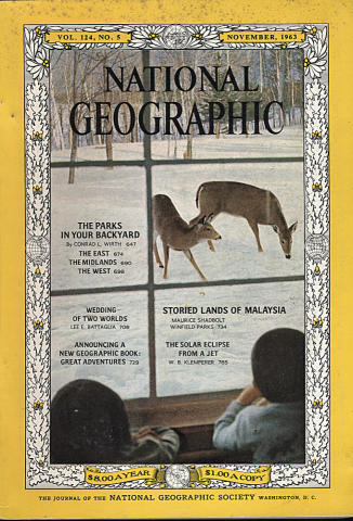 NATIONAL GEOGRAPHIC 1963年8月号 National Geographic Magazine - August 1963 - National