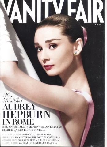 Vanity Fair Magazine (May, 2013) Audrey Hepburn Cover: Graydon