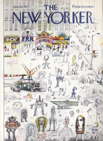 The New Yorker | January 16, 1971 at Wolfgang's