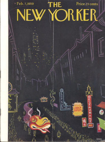 The New Yorker | February 7, 1959 at Wolfgang's