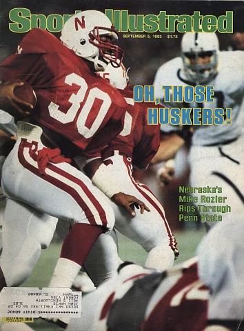 1986 Sports Illustrated Poster Stickers Test Issue #4583 Roger