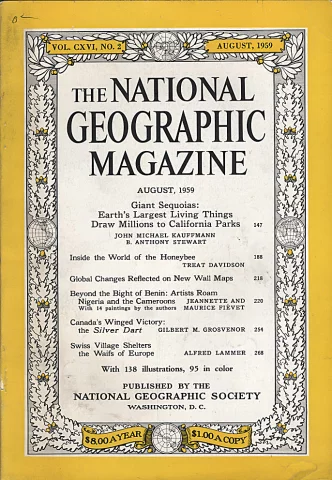 National Geographic | August 1959 at Wolfgang's