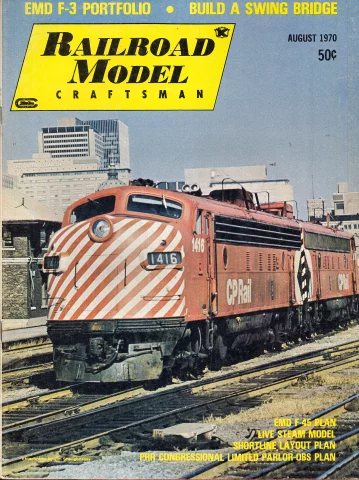 Railroad Model Craftsman | August 1970 at Wolfgang's