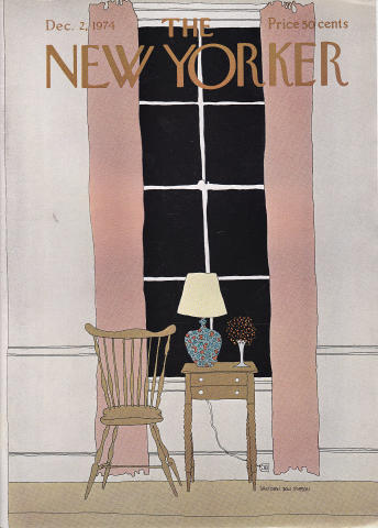 The New Yorker | December 2, 1974 at Wolfgang's