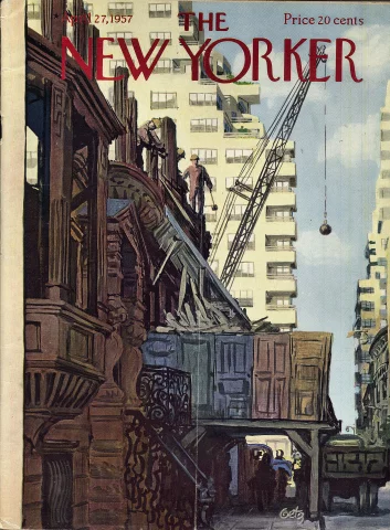 The New Yorker | April 27, 1957 at Wolfgang's
