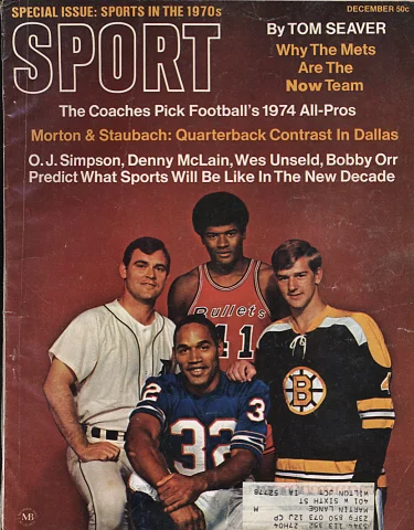 Sports Illustrated  December 1969 at Wolfgang's