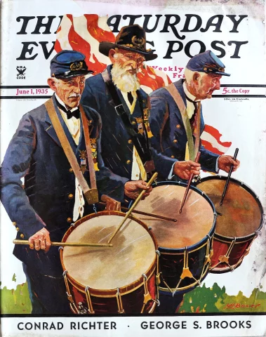 The Saturday Evening Post | June 1935 at Wolfgang's