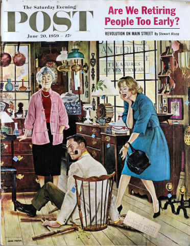 【希少】THE SATURDAY EVENING POST RARE - Saturday Evening Post - Original Cover - December 11