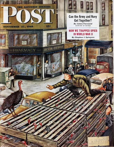 The Saturday Evening Post  November 27, 1948 at Wolfgang's