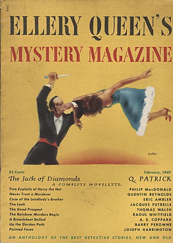 Ellery Queen's Mystery Magazine Febrero de 1949