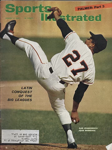 Juan Marichal pitching, 1965 - Baseball In Pics