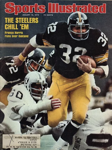 Pittsburgh Steelers Franco Harris Sports Illustrated Cover by Sports  Illustrated