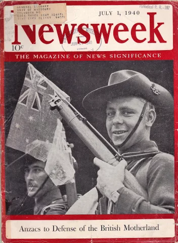 Newsweek | July 1940 at Wolfgang's