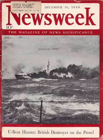 Newsweek | December 16, 1940 at Wolfgang's