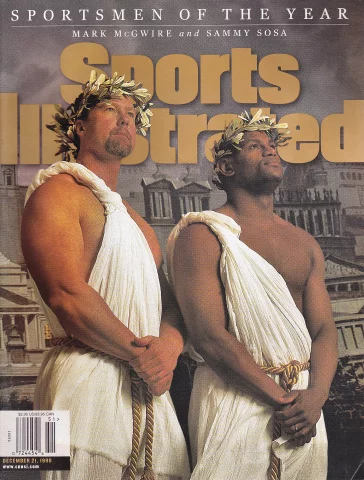 Sports Illustrated ( 8.5 VFN+ ) Mark McGwire / August 1998