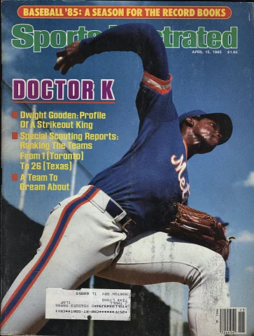  SPORTS ILLUSTRATED SEPTEMBER 2 1985 DWIGHT GOODEN WINS