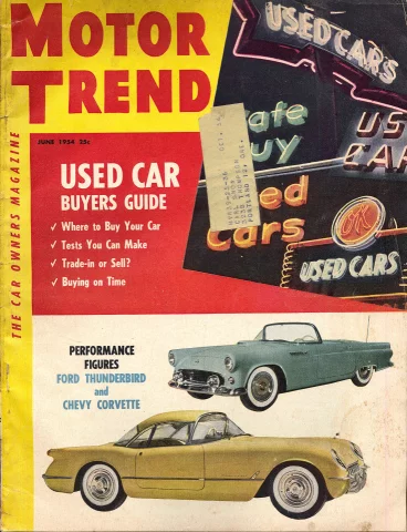 Motor Trend | June 1954 at Wolfgang's