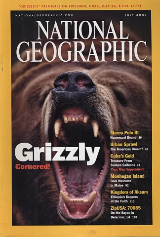 National Geographic | July 2001 at Wolfgang's