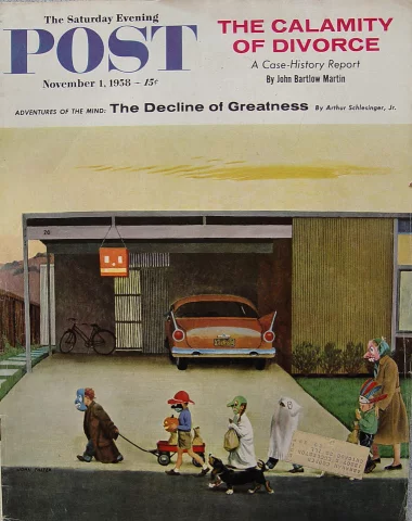 The Saturday Evening Post | November 1958 at Wolfgang's